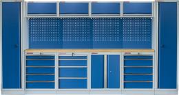 Kvalitní PROFI BLUE dílenský nábytek 3920 x 495 x 2000 mm - MTGS1300AA