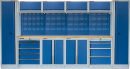 Kvalitní PROFI BLUE dílenský nábytek 3920 x 495 x 2000 mm - MTGS1300AA4