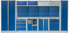 Kvalitní PROFI BLUE dílenský nábytek 4235 x 495 x 2000 mm - MTGS1301AA